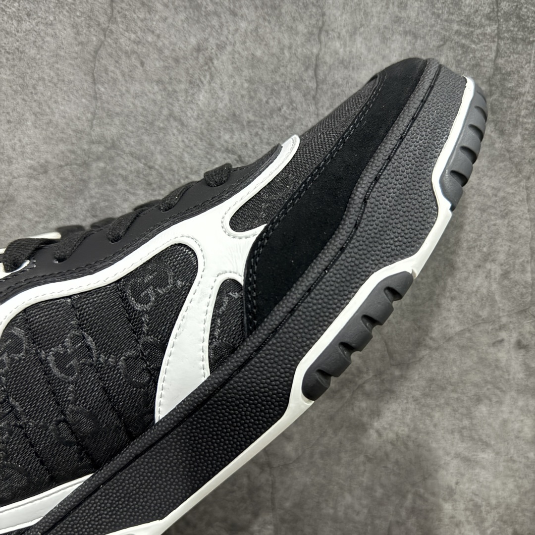 
【莞产礼盒版】古驰Gucci Re-Web Leather Sneakers 系列低帮复古百搭训练休闲