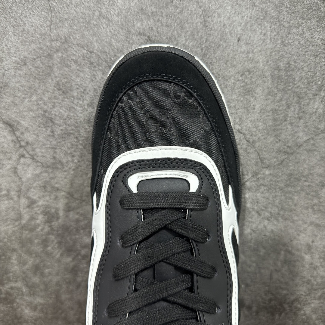 
【莞产礼盒版】古驰Gucci Re-Web Leather Sneakers 系列低帮复古百搭训练休闲