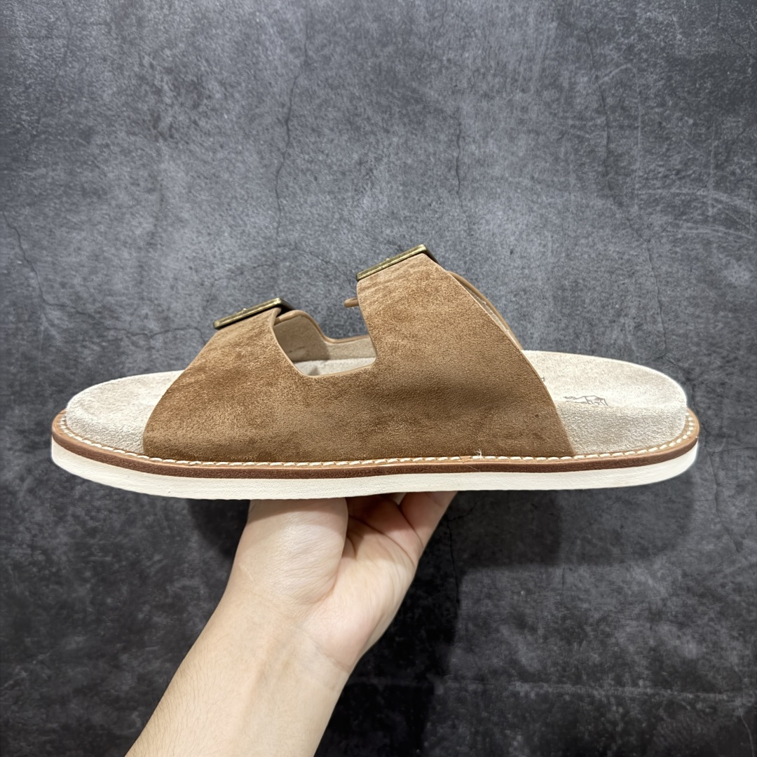 图片[2]-【佛山超a版】Brunello Cucinelli，BC 2025ss新款拖鞋出货 卡其色Logo二字麂皮凉拖，复古简约又不失时尚感，搭在任何穿搭上，都能轻松提升整体造型的精致度，每一步都走出随性自在 ，原版抽屉式包装，精致而大气i！ 面料：反毛皮 大底：超轻橡胶发泡 尺码：男款39-45-选品中心