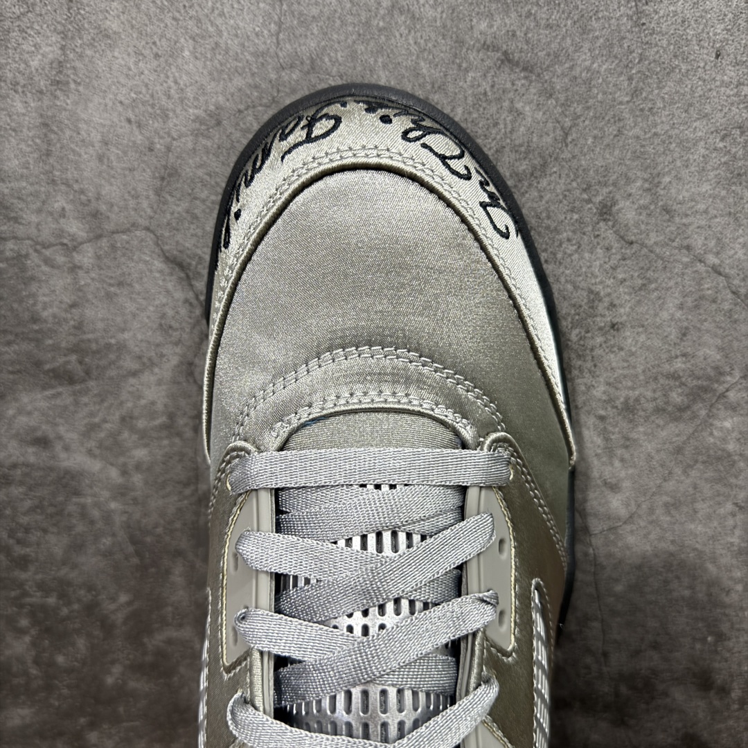 
【纯原】Air Jordan AJ5 WingsMedium Grey/Black乔丹5代十周年限定款