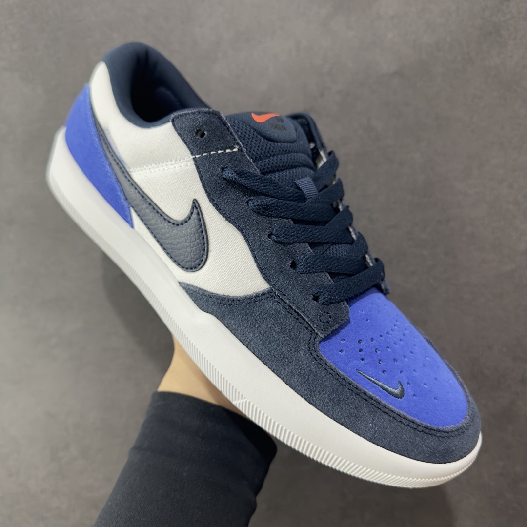 纯原版Nike SB Force 58 FS-蓝白休闲运动鞋  DV5477-401