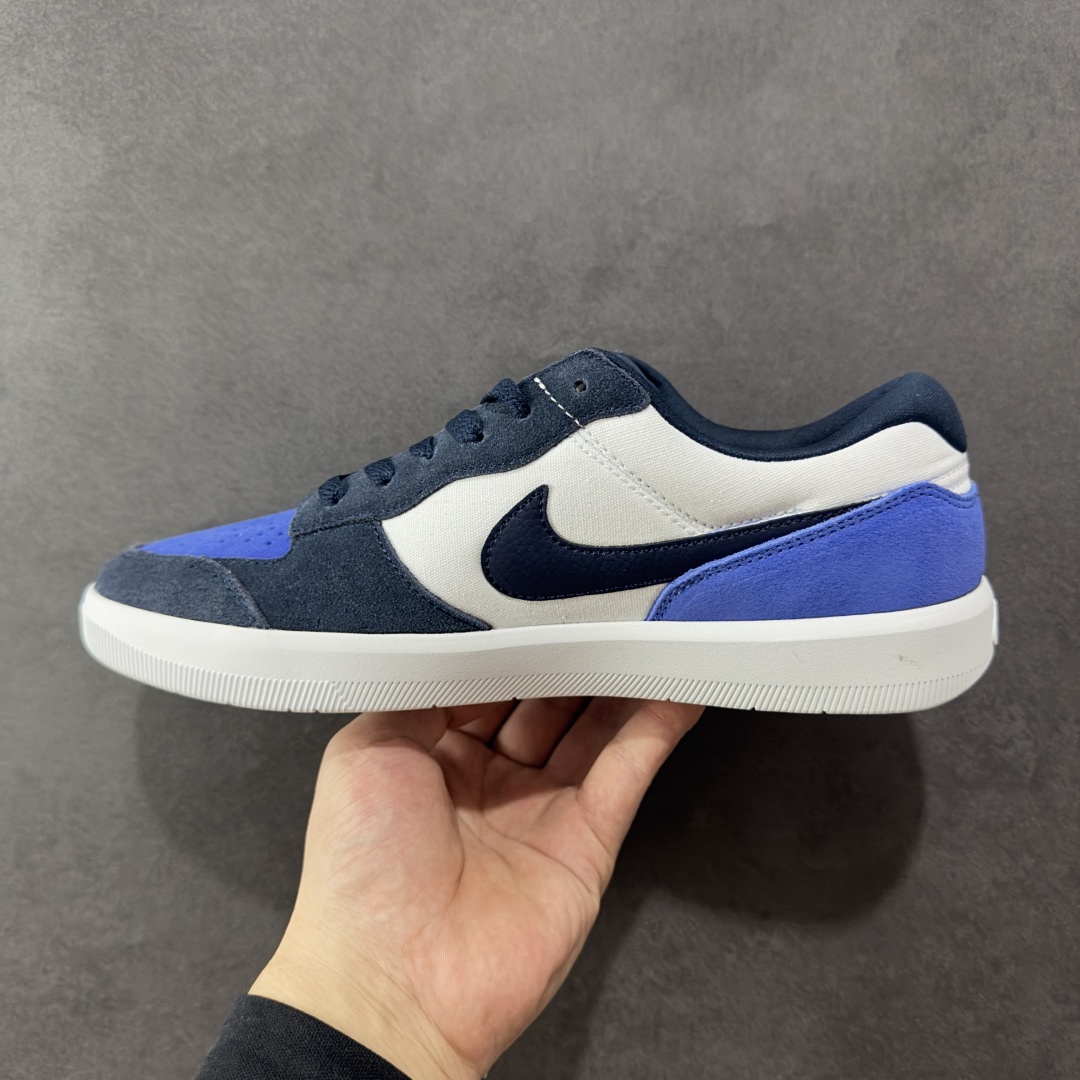 纯原版Nike SB Force 58 FS-蓝白休闲运动鞋  DV5477-401