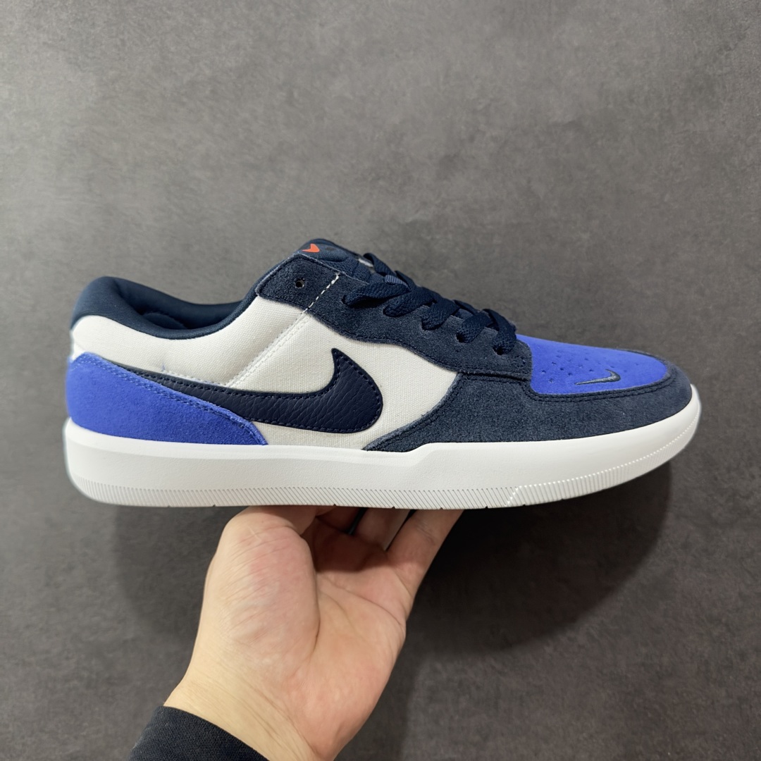 纯原版Nike SB Force 58 FS-蓝白休闲运动鞋  DV5477-401