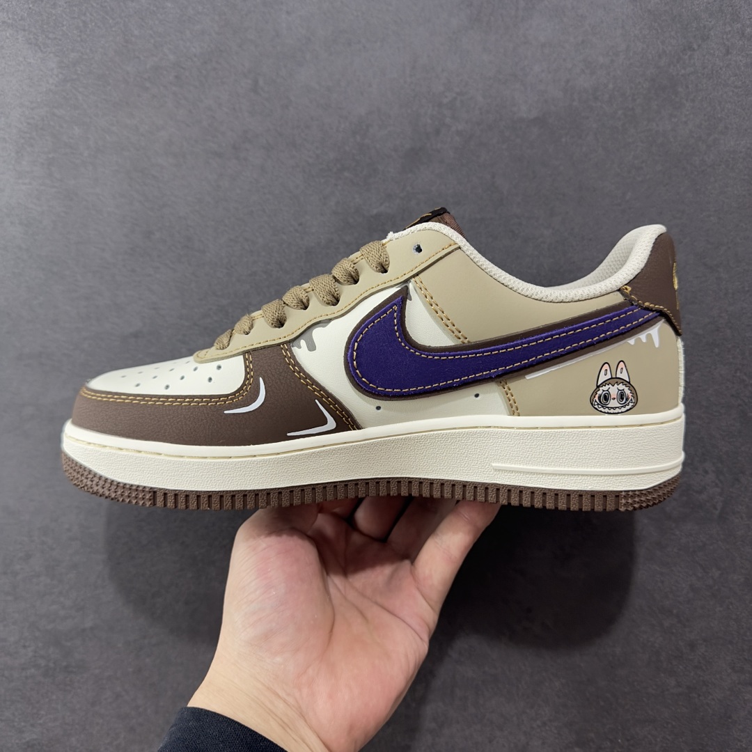 定制版Nike Air Force 1'07 Low 拉布布 空军一号低帮休闲板鞋  LJ8822-101
