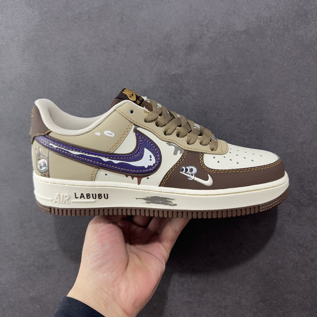 定制版Nike Air Force 1’07 Low 拉布布 空军一号低帮休闲板鞋  LJ8822-101