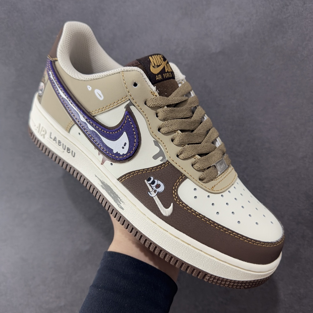定制版Nike Air Force 1'07 Low 拉布布 空军一号低帮休闲板鞋  LJ8822-101