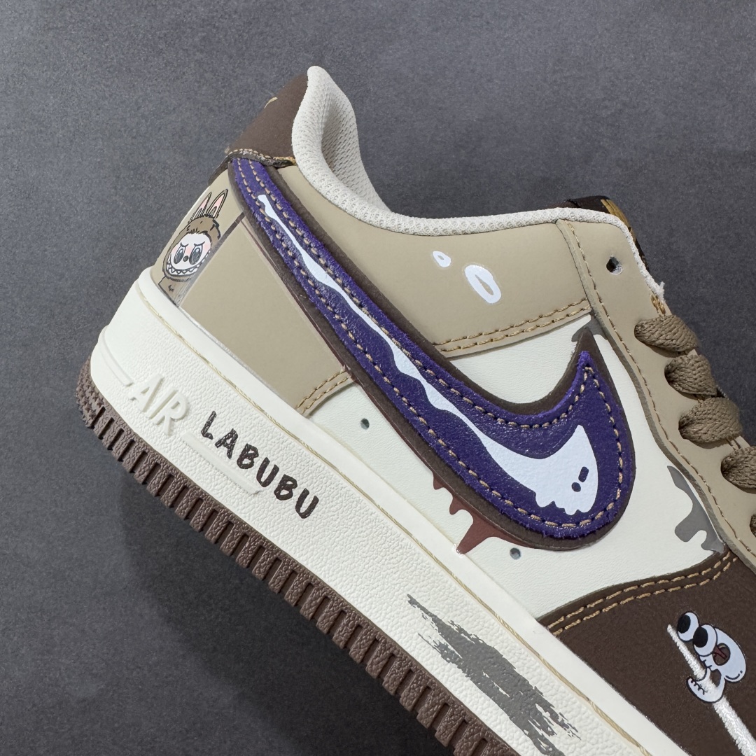 定制版Nike Air Force 1'07 Low 拉布布 空军一号低帮休闲板鞋  LJ8822-101