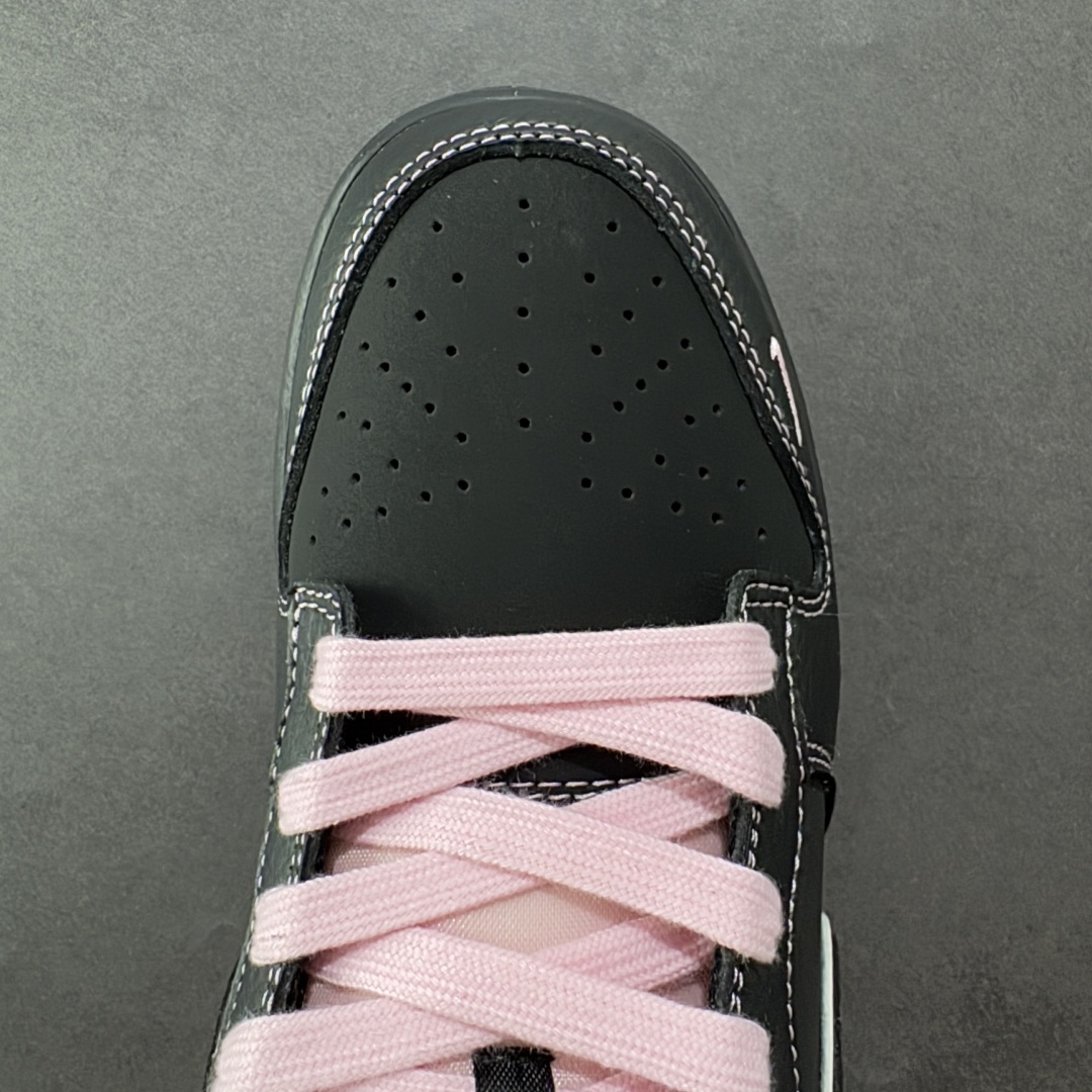 280 定制版Nike SB Dunk Low Supreme联名 全黑米线 高端定制 低帮休闲板鞋 QW5836-014
