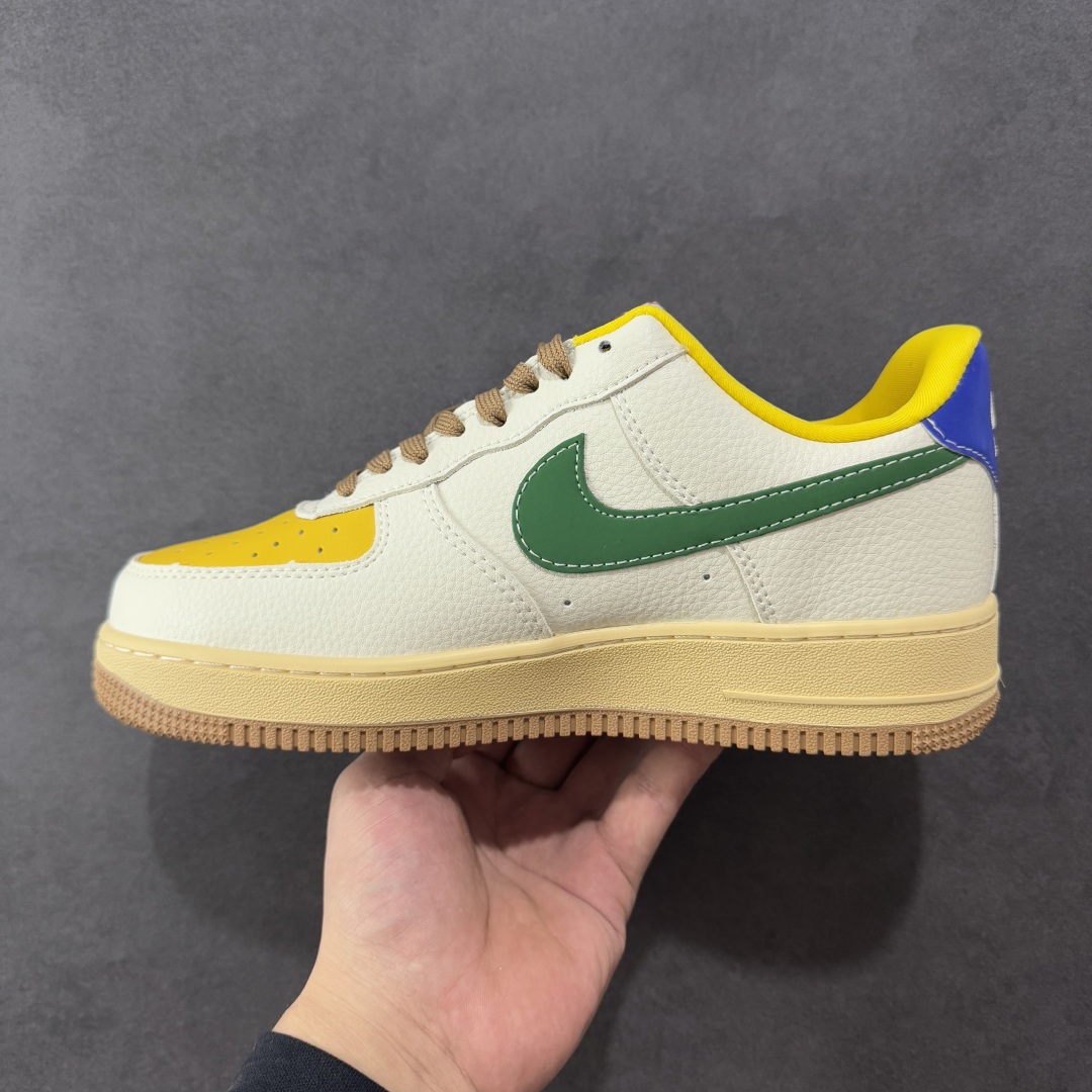 定制版NIke Air Force 1 '07 Low “UN联名多彩拼接”空军一号低帮运动鞋休闲鞋 KB1688-005