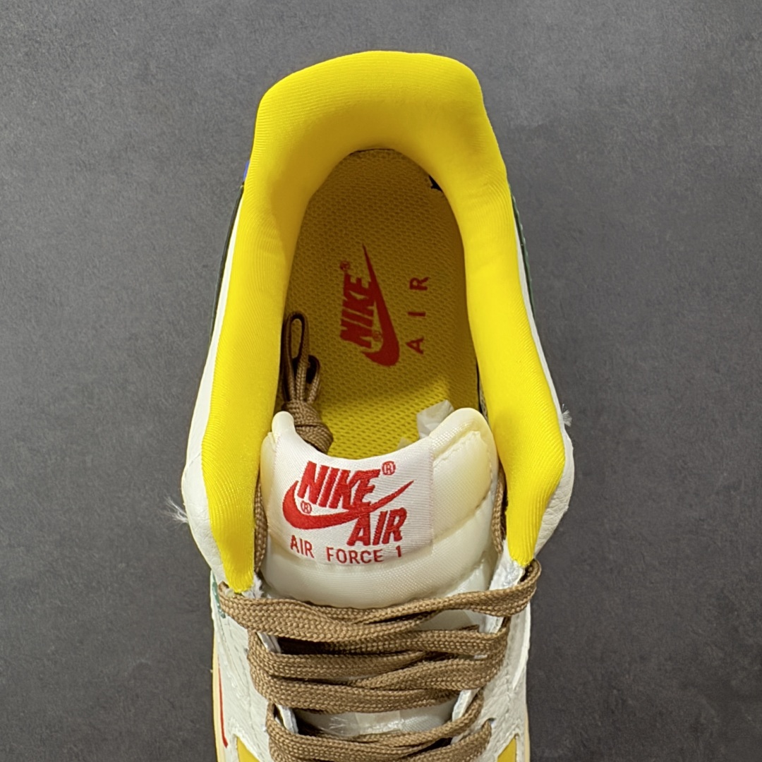 定制版NIke Air Force 1 '07 Low “UN联名多彩拼接”空军一号低帮运动鞋休闲鞋 KB1688-005