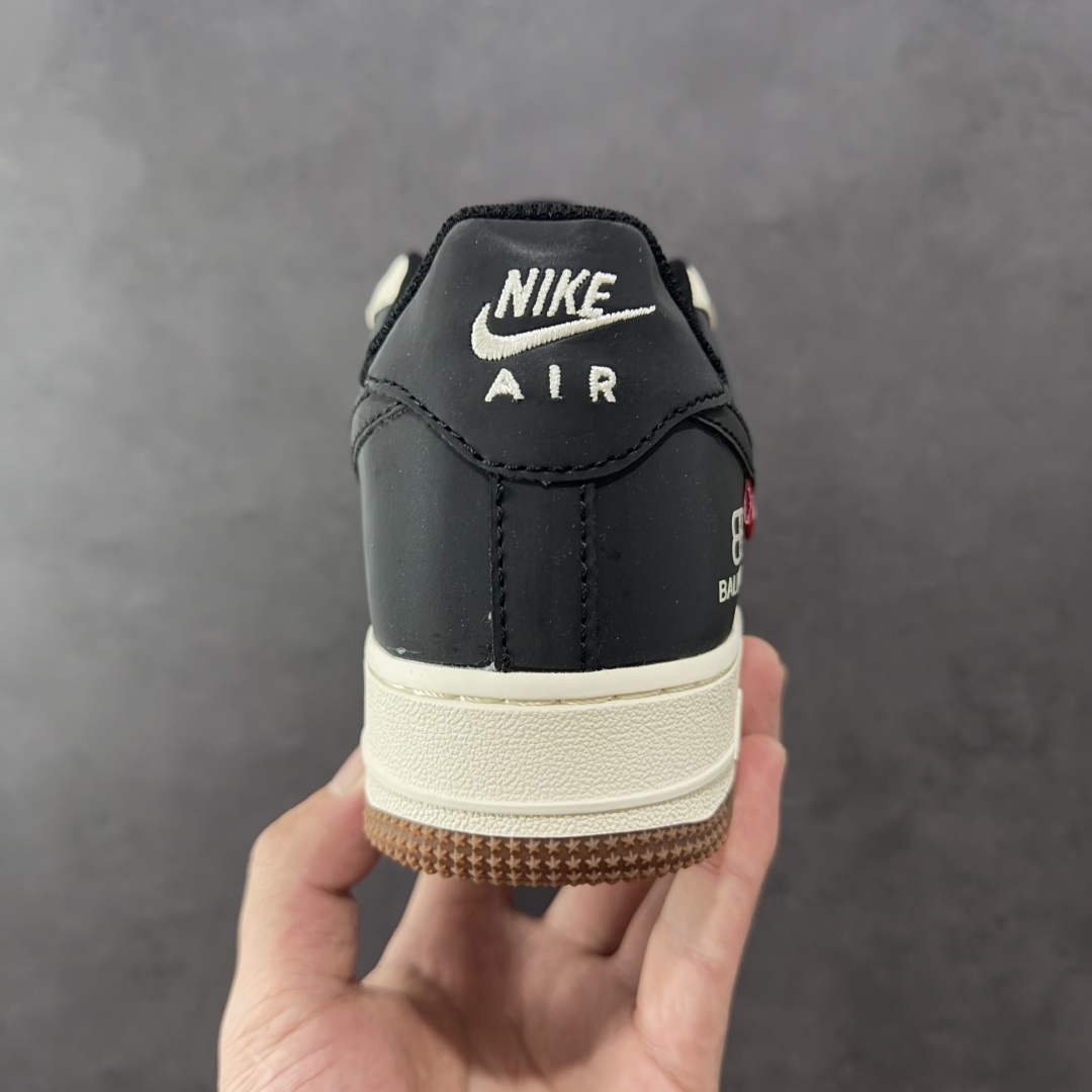 定制版Nike Air Force 1 '07 Low “巴黎世家联名——米灰黑生胶”空军一号 低帮 运动鞋  HJ3318-005