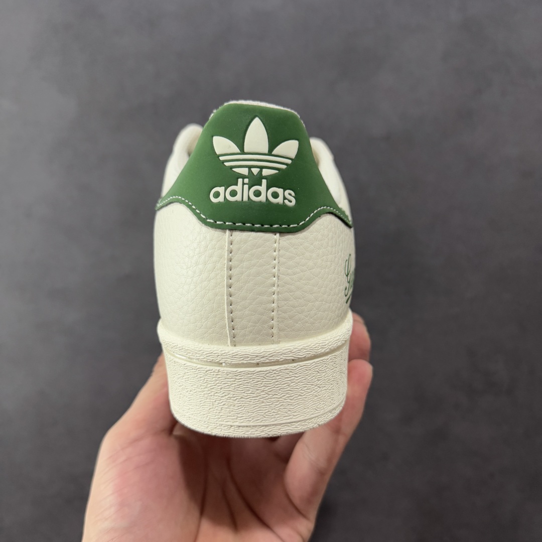 定制版AD Originals Superstar x GUCCI 白绿休闲运动鞋  DS0022