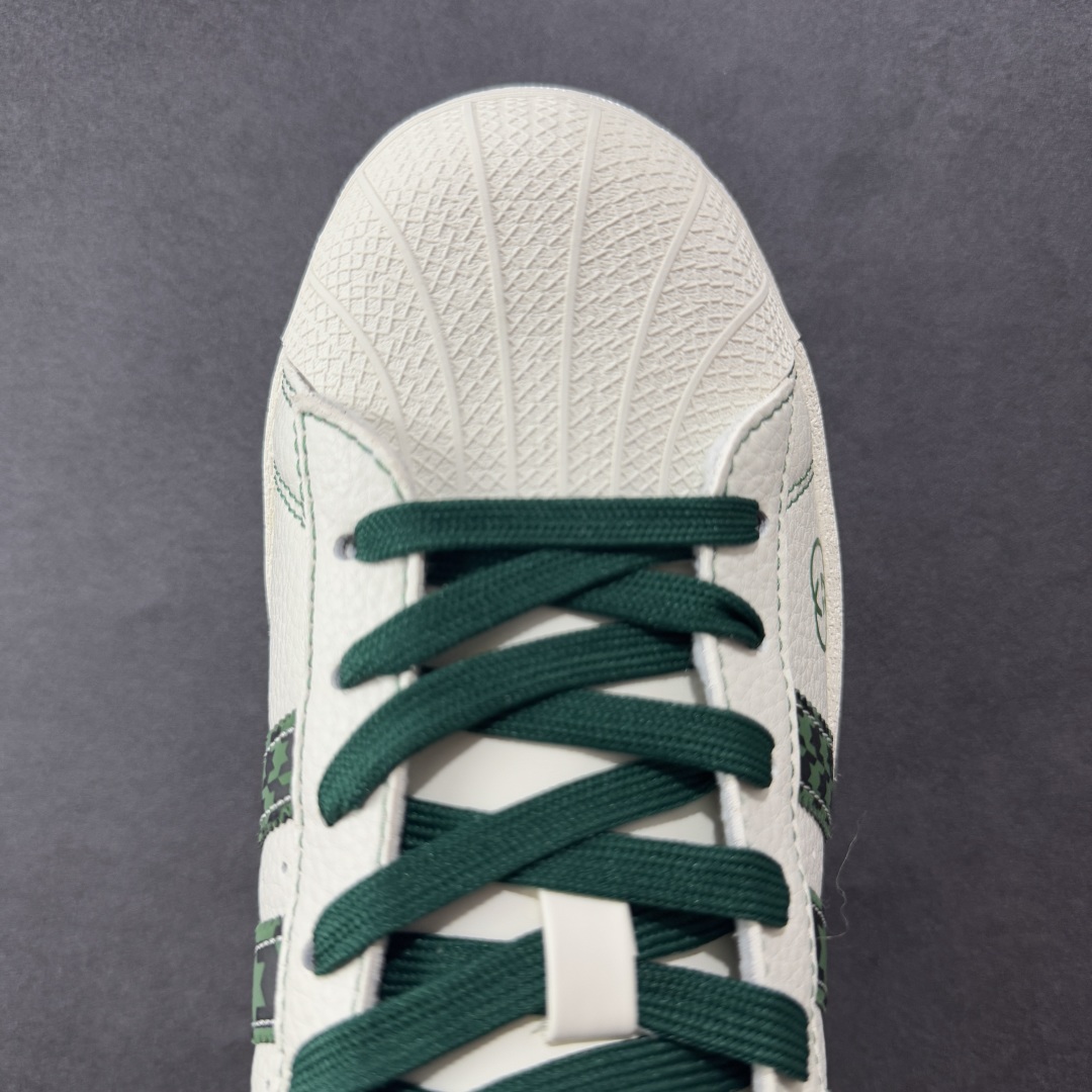 定制版AD Originals Superstar x GUCCI 白绿休闲运动鞋  DS0022