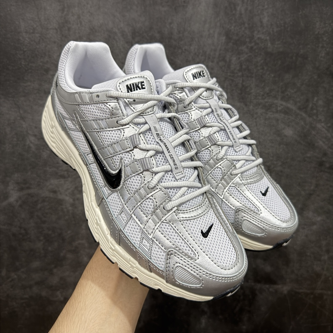 【纯原CS版】NK P-6000 复古老爹休闲运动鞋 全新公司级品质 组合大底 中底拉帮等细节区别市售通货品质 货号:CD6404-105 尺码:36 36.5 37.5 38 38.5 39 40 40.5 41 42 42.5 43 44 44.5 45-选品中心