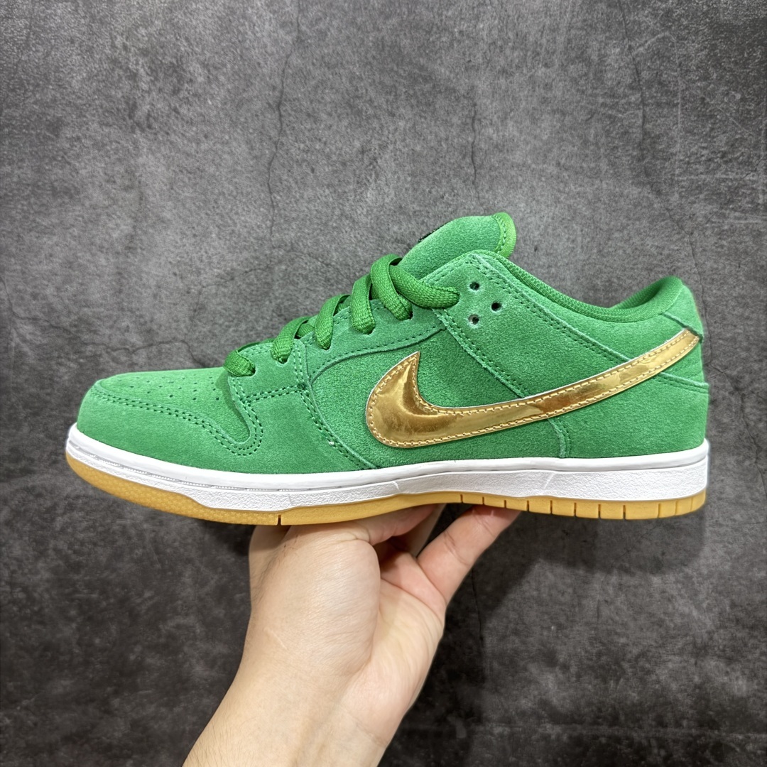 【纯原Z版】Nike Dunk SB SB Pro Shamrock 翻毛皮绒面革 复古 低帮