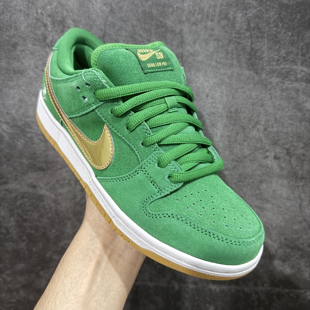 【纯原Z版】Nike Dunk SB SB Pro Shamrock 翻毛皮绒面革 复古 低帮