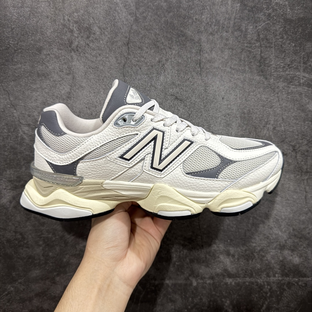 纯原版 New Balance NB9060 联名款 复古休闲运动慢跑鞋 灰色 U9060AGA
