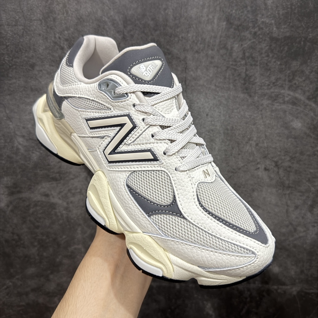 纯原版 New Balance NB9060 联名款 复古休闲运动慢跑鞋 灰色 U9060AGA
