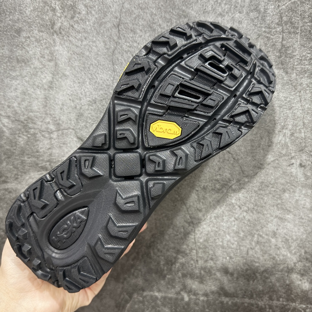  
【GX越南版】HOKA ONE ONE Mafate Three 2舒适耐磨低帮跑步鞋男女同款黑色 