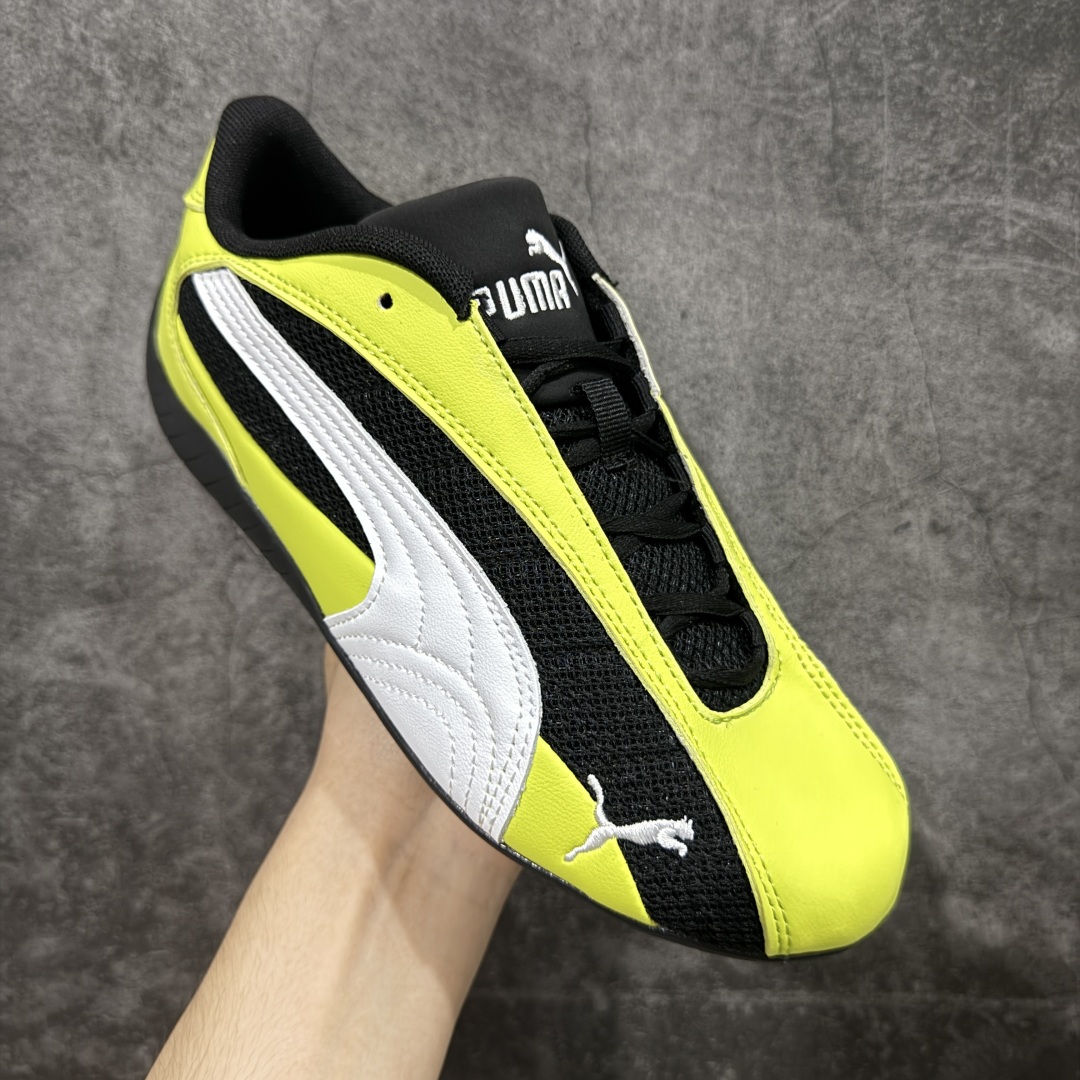 图片[3]-【YH版本】Puma Roma M Motorsport 彪马罗马阿莫尔系列低帮复古运动休闲赛车跑鞋 YY联名系列 黑色 全球知名运动品牌PUMA宝马赛车系列，融合了宝马车队的标志性配色，以趣味十足又前卫复古的设计引领潮流，将赛道精神融入街头时尚，开启前卫竞速之旅。自1978年巴伐利亚车队走上世界舞台，宝马赛车就在全球汽车制造和赛车运动领域留下了浓墨重彩的一笔。全新的两款BMW MMS Roma与BMW MMS Speedboat鞋款，均从宝马车型中汲取灵感。以黑或白为底色，融入经典配色，主打前卫复古风。Roma鞋款的鞋侧以复古的流线造型，缀以宝马经典Logo，巧妙吸睛；而Speedcat鞋款以亮眼三色条纹元素缀以舒适鞋面，赋予了独特的个性美学，演绎赛车的无尽能量。 货号：402995 -01 尺码：35.5 36 37 37.5 38 38.5 39 40 40.5 41 42 42.5 43 44 44.5 45-选品中心