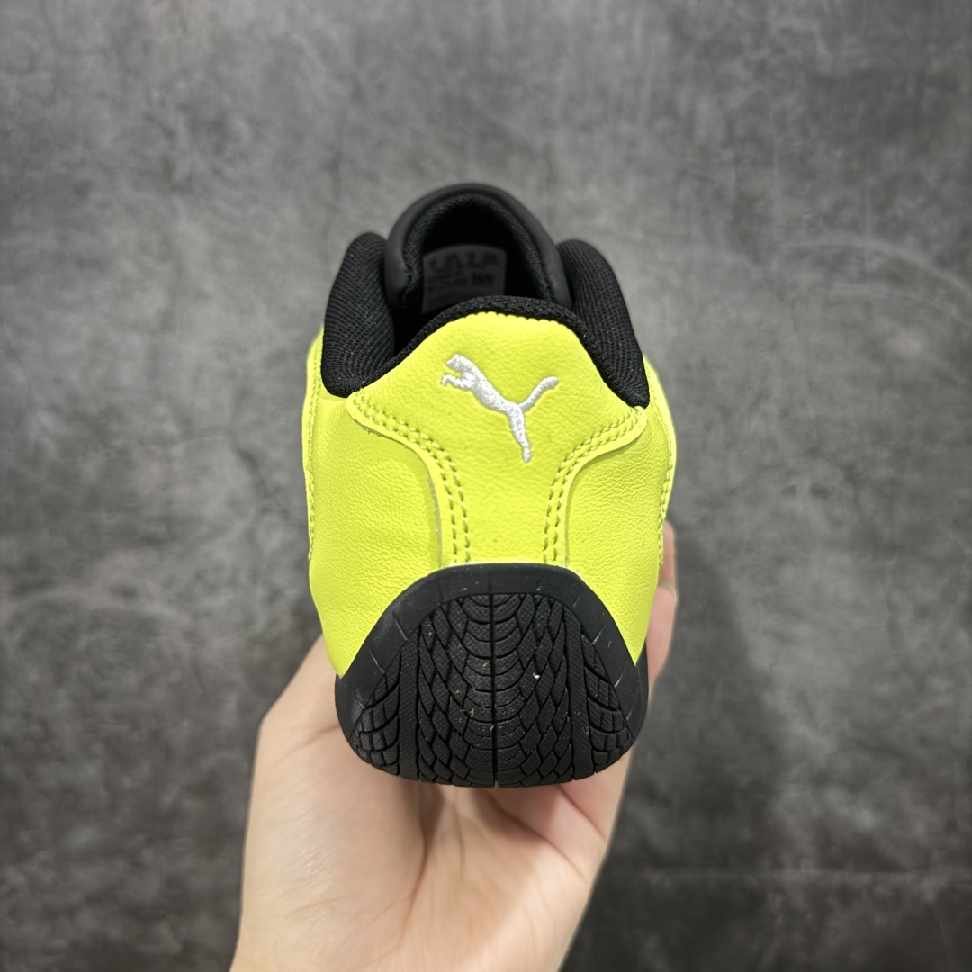 图片[4]-【YH版本】Puma Roma M Motorsport 彪马罗马阿莫尔系列低帮复古运动休闲赛车跑鞋 YY联名系列 黑色 全球知名运动品牌PUMA宝马赛车系列，融合了宝马车队的标志性配色，以趣味十足又前卫复古的设计引领潮流，将赛道精神融入街头时尚，开启前卫竞速之旅。自1978年巴伐利亚车队走上世界舞台，宝马赛车就在全球汽车制造和赛车运动领域留下了浓墨重彩的一笔。全新的两款BMW MMS Roma与BMW MMS Speedboat鞋款，均从宝马车型中汲取灵感。以黑或白为底色，融入经典配色，主打前卫复古风。Roma鞋款的鞋侧以复古的流线造型，缀以宝马经典Logo，巧妙吸睛；而Speedcat鞋款以亮眼三色条纹元素缀以舒适鞋面，赋予了独特的个性美学，演绎赛车的无尽能量。 货号：402995 -01 尺码：35.5 36 37 37.5 38 38.5 39 40 40.5 41 42 42.5 43 44 44.5 45-选品中心