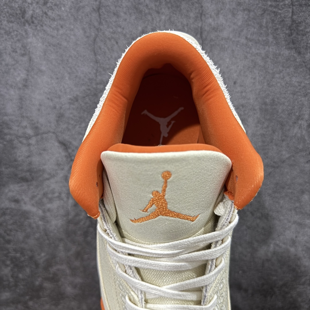 纯原F版Air Jordan AJ3 RETRO 乔丹篮球鞋男女运动鞋潮流板鞋 米橙 IH7694-200