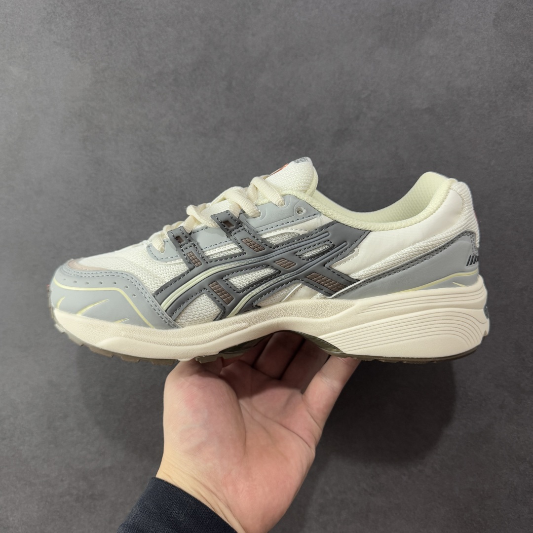 图片[2]-【K8版本】ASICS亚瑟士男女鞋夏季 GEL-1090 复古缓震老爹鞋透气轻便跑步鞋 进口双层丝纤维工程网布鞋面 轻量舒适透气材质 中底3D可视GEL缓震胶效果 升级FLYTEFOAM BLAST全新缓震中底部位科技材质 货号：1203A243-021 尺码：36-45半 编码：YBB230240-选品中心