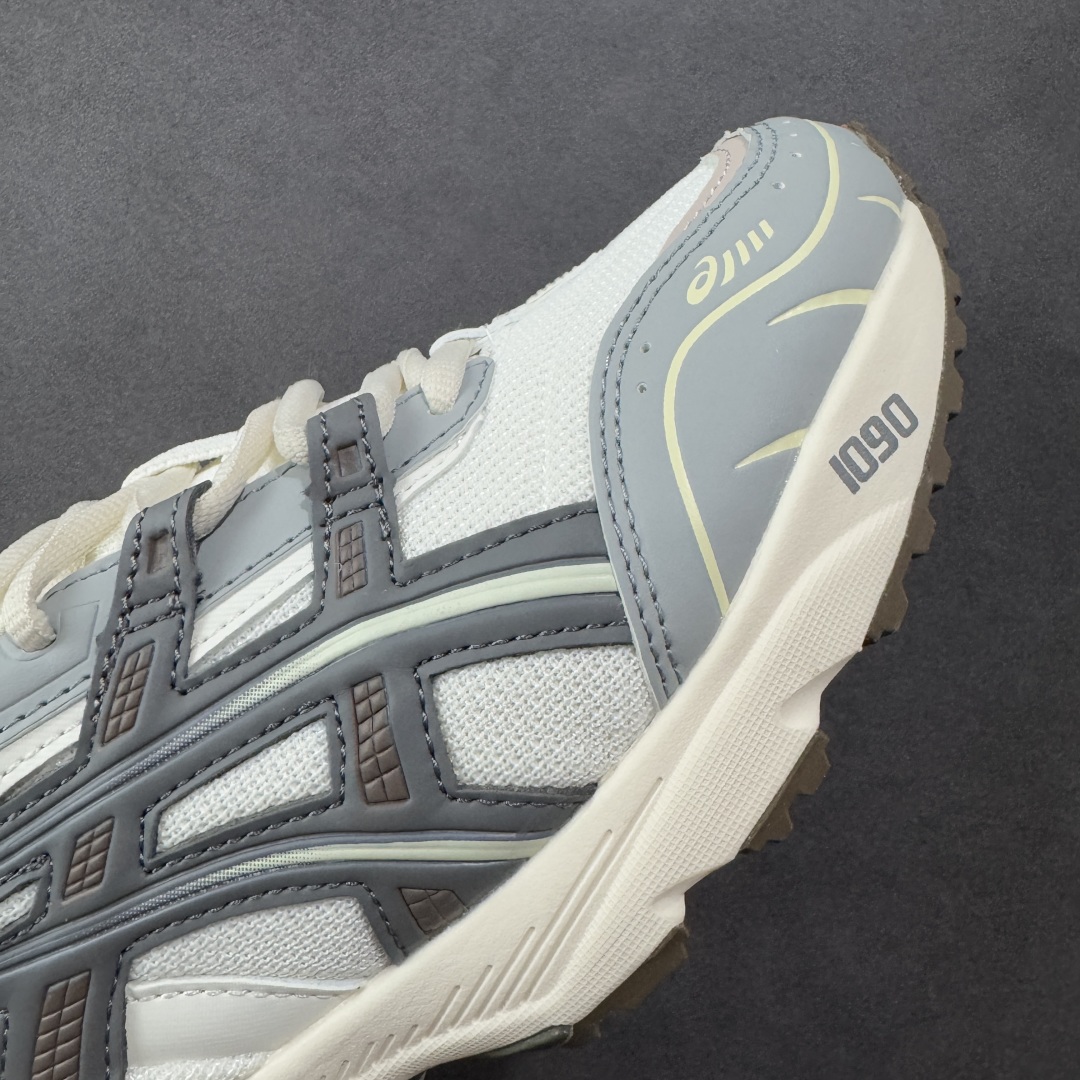 图片[5]-【K8版本】ASICS亚瑟士男女鞋夏季 GEL-1090 复古缓震老爹鞋透气轻便跑步鞋 进口双层丝纤维工程网布鞋面 轻量舒适透气材质 中底3D可视GEL缓震胶效果 升级FLYTEFOAM BLAST全新缓震中底部位科技材质 货号：1203A243-021 尺码：36-45半 编码：YBB230240-选品中心