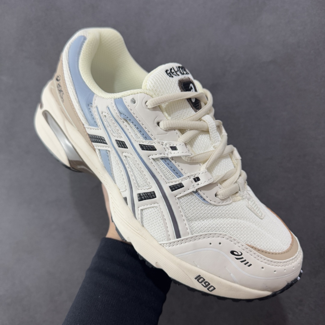K8版本ASICS亚瑟士男女鞋夏季 GEL-1090 复古缓震老爹鞋透气轻便跑步鞋  1203A243-023
