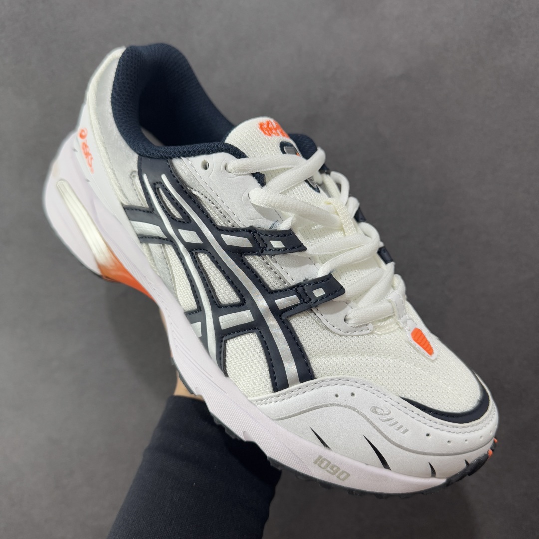 K8版本ASICS亚瑟士男女鞋夏季 GEL-1090 复古缓震老爹鞋透气轻便跑步鞋  1201A275-100