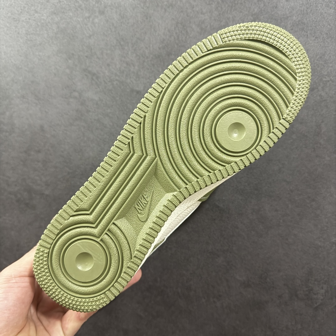 定制版Nike Air Force 1'07 Low 古驰联名 草绿 空军一号低帮休闲板鞋  KK1988-094