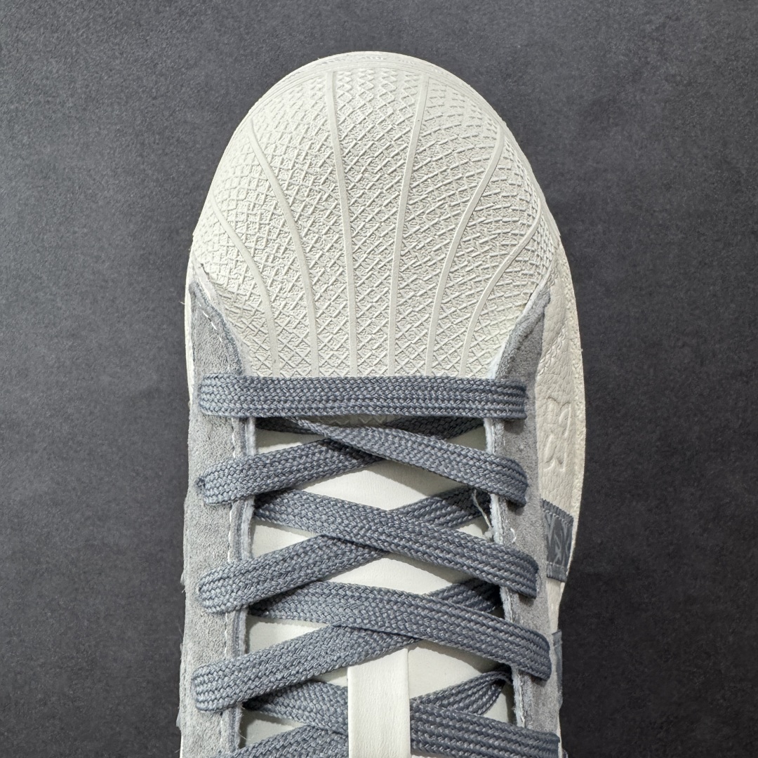 定制版AD Originals Superstar x Louis Vuitton 白灰 XS0007