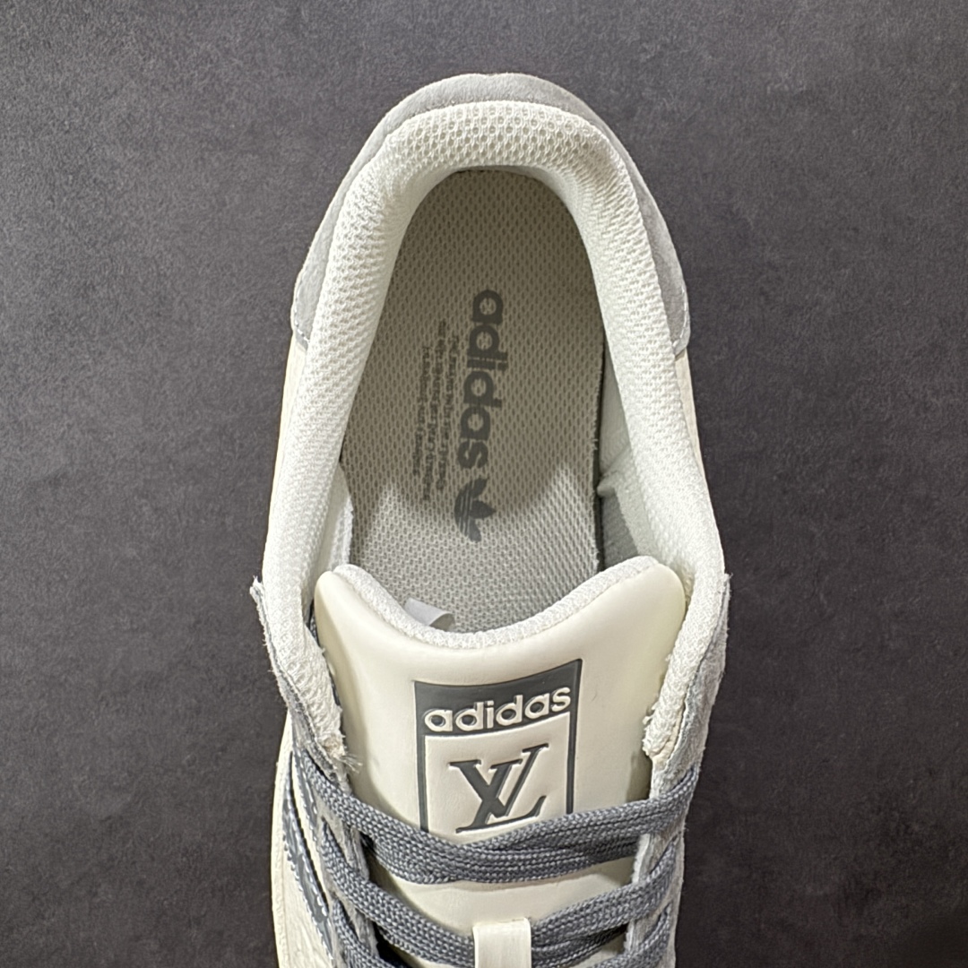 定制版AD Originals Superstar x Louis Vuitton 白灰 XS0007