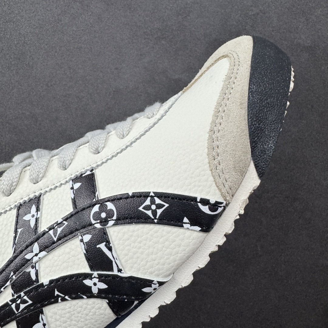 定制版Onitsuka Tiger Mexico 66 Paraty x Louis Vuitton 百搭单品 板鞋 DL408-140