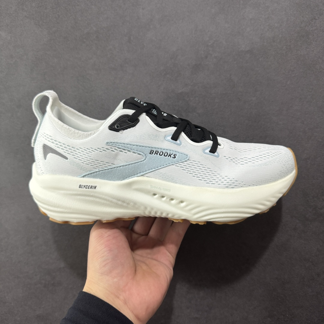 【公司级】Brooks 布鲁克斯 Glycerin 22 超弹轻盈跑步鞋 实拍首发 低帮透气缓震支撑休闲运动慢跑鞋 采用改进工程空气网眼组合热熔工艺 鞋面材质搭载DNA LOFT V2密度泡棉缓震系统 中底外置防滑耐磨橡胶底片 尺码:36 37 38 39 40 40.5 41 42 42.5 43 44 45 编码:FSB250260-选品中心