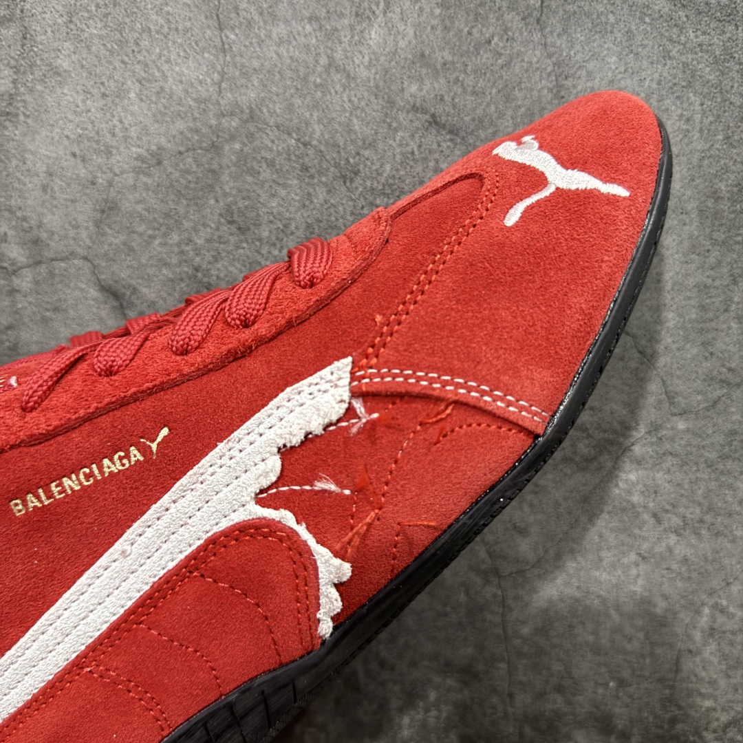 首发版巴黎世家联名款Balenciaga The Open Product x Puma Speedcat 极速赛车系列彪马低帮生活休闲鞋  406519-03