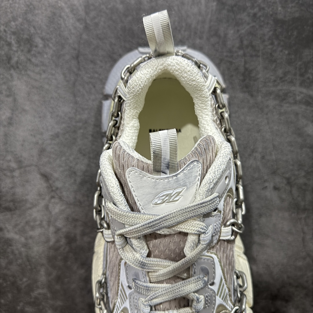  
【纯原版】BALENCIAGA 3XL Sneakers 巴黎世家十代网布系带低帮走秀复古老爹鞋 锁