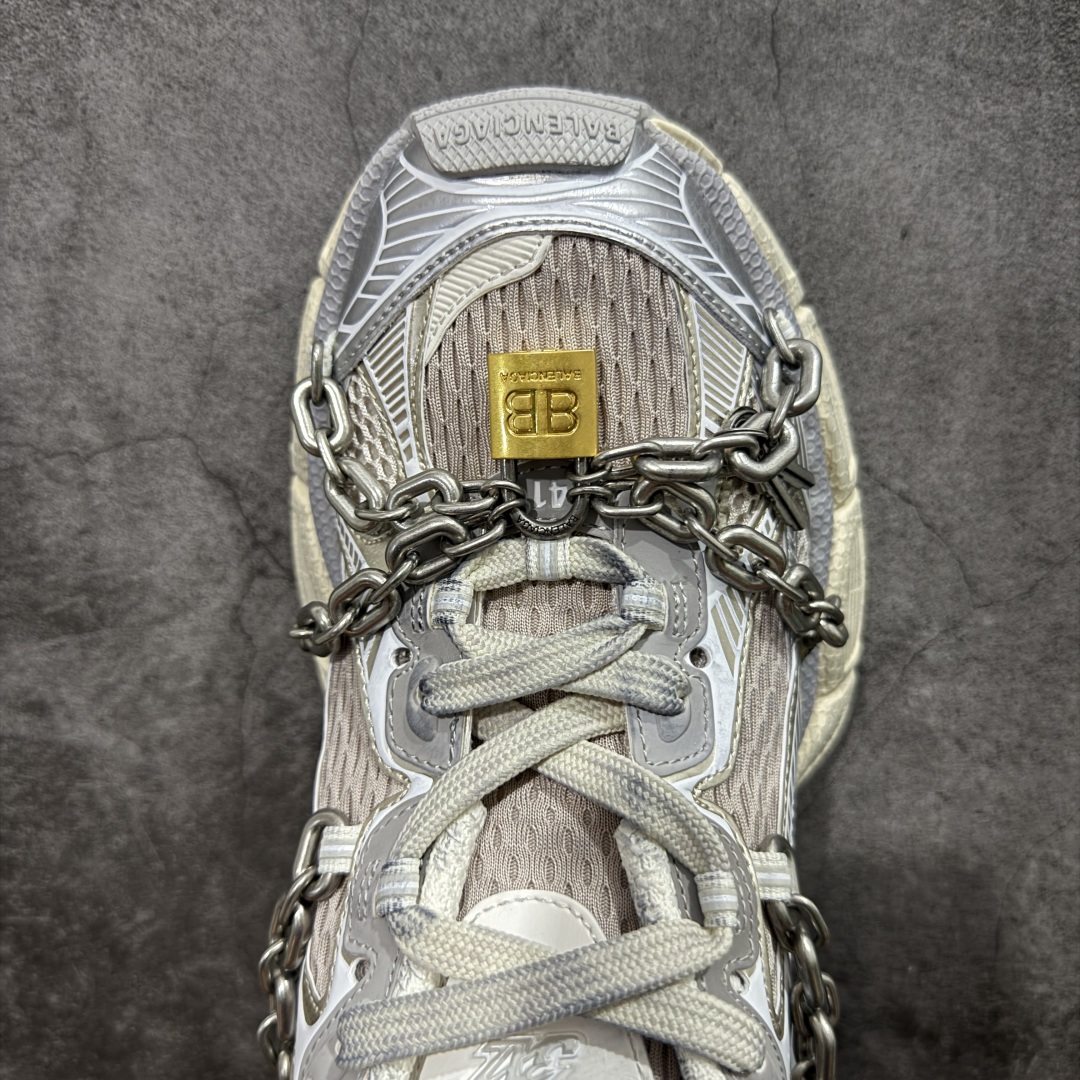  
【纯原版】BALENCIAGA 3XL Sneakers 巴黎世家十代网布系带低帮走秀复古老爹鞋 锁