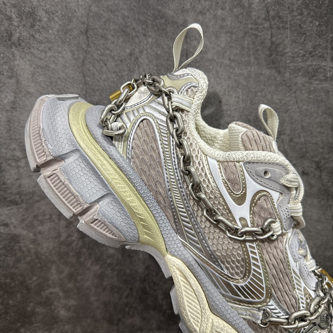  
【纯原版】BALENCIAGA 3XL Sneakers 巴黎世家十代网布系带低帮走秀复古老爹鞋 锁