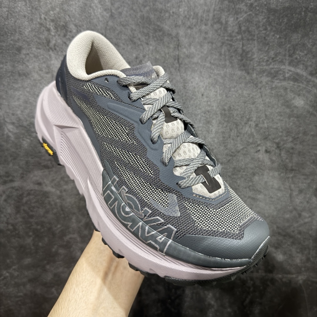  
【纯原H版】Hoka Mafate Speed X 马法特厚底轻量山地跑步鞋 超轻量中底全部用料过3
