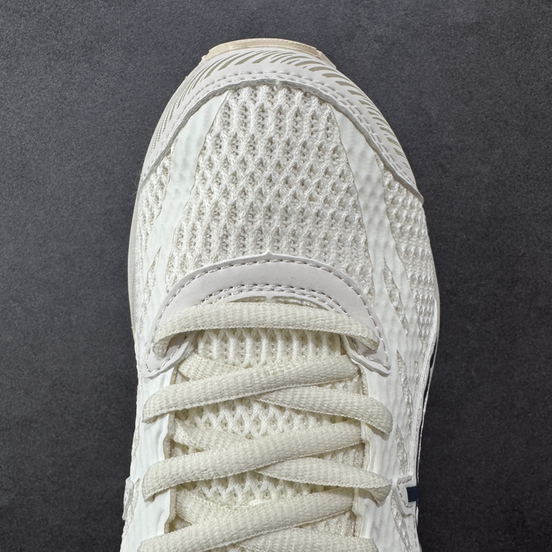 180 1 K8版本Asics 亚瑟士GEL-FLUX 4代 系列低帮城市休闲运动跑步鞋 “米白深蓝” 1011A614-102