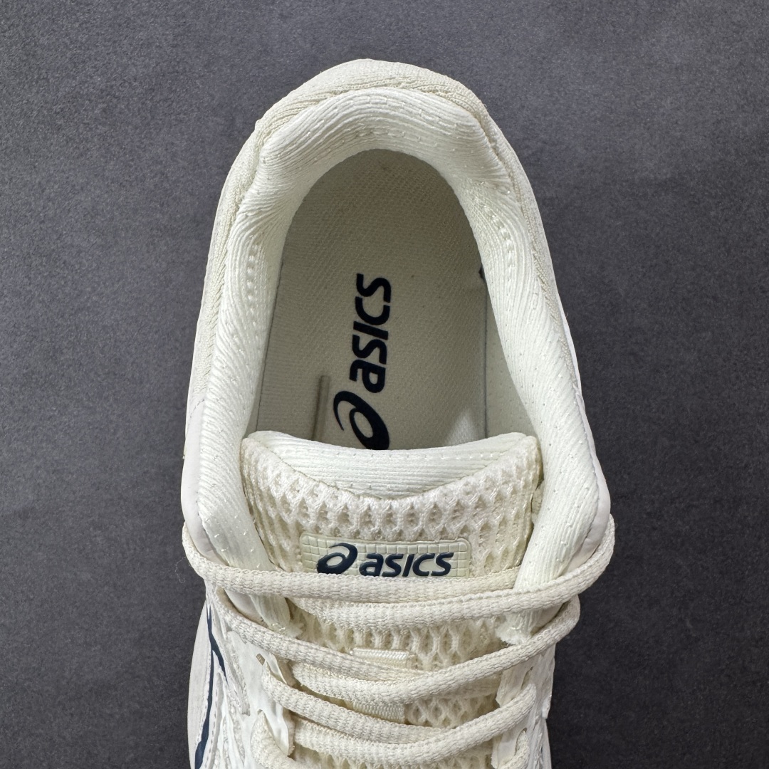 180 1 K8版本Asics 亚瑟士GEL-FLUX 4代 系列低帮城市休闲运动跑步鞋 “米白深蓝” 1011A614-102