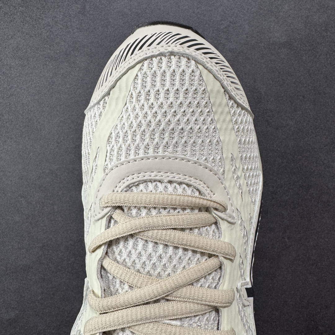1 K8版本Asics 亚瑟士GEL-FLUX 4代 系列低帮城市休闲运动跑步鞋 “米白深蓝” 1011A614-200