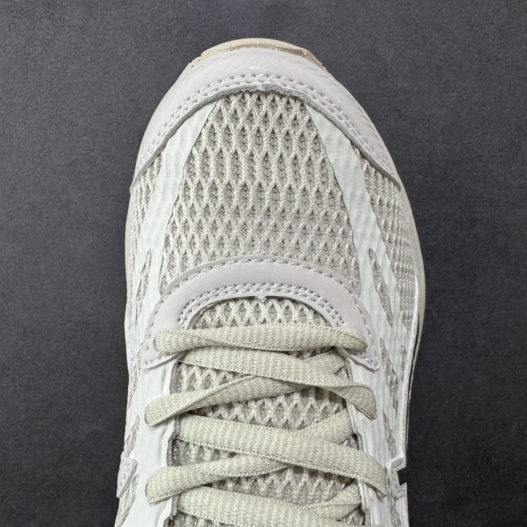 1 K8版本Asics 亚瑟士GEL-FLUX 4代 系列低帮城市休闲运动跑步鞋 “米白深蓝” 1011A614-202