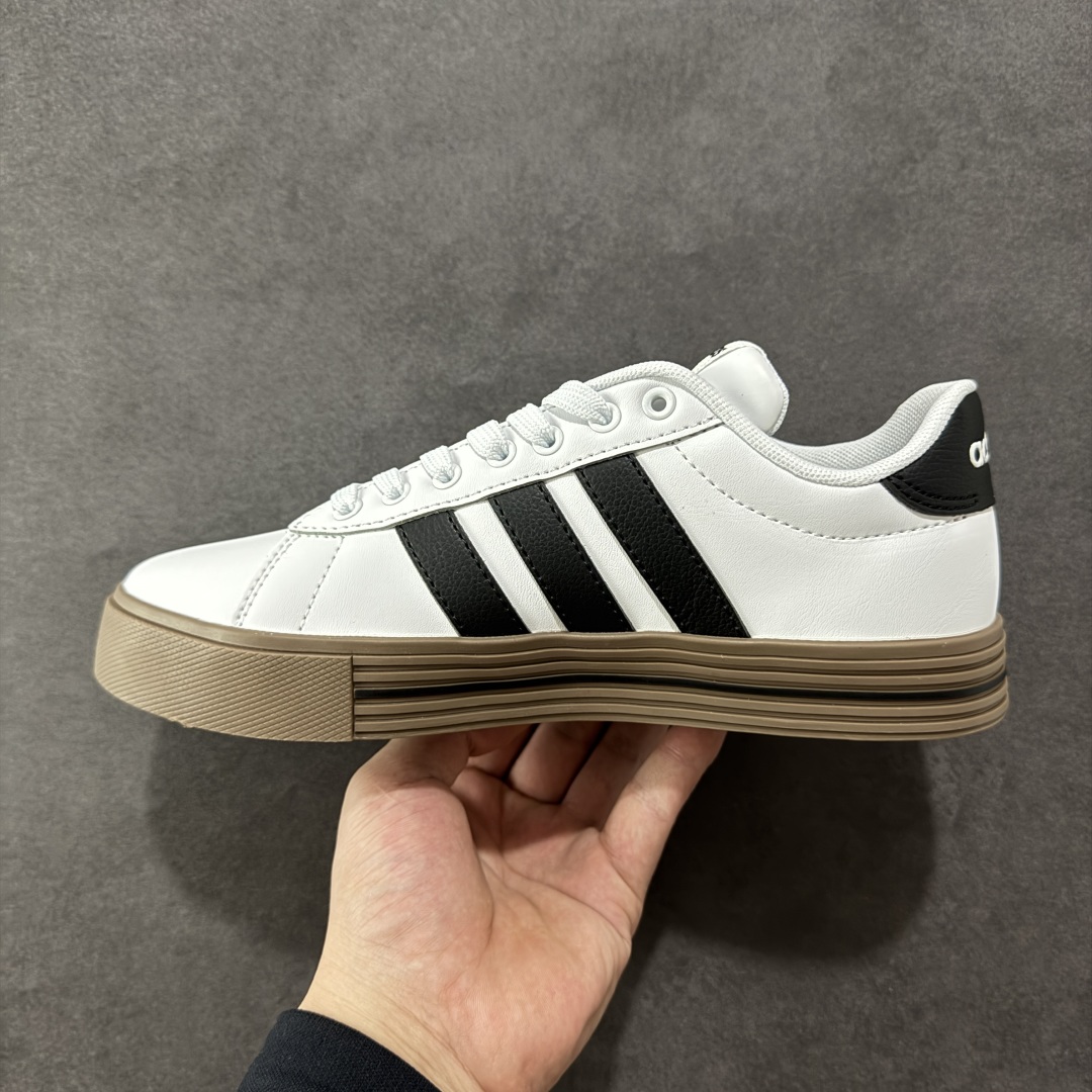 Adidas/阿迪达斯 轻运动DAILY 4.0男女复古百搭休闲板鞋经典舒适 防滑耐磨 低帮板鞋 JR0077-01