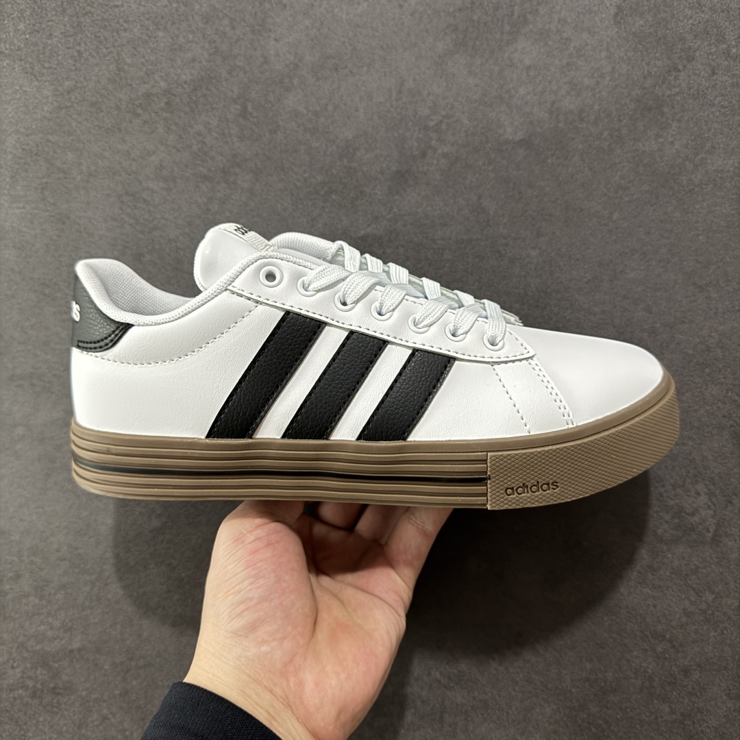 Adidas/阿迪达斯 轻运动DAILY 4.0男女复古百搭休闲板鞋经典舒适 防滑耐磨 低帮板鞋 JR0077-01