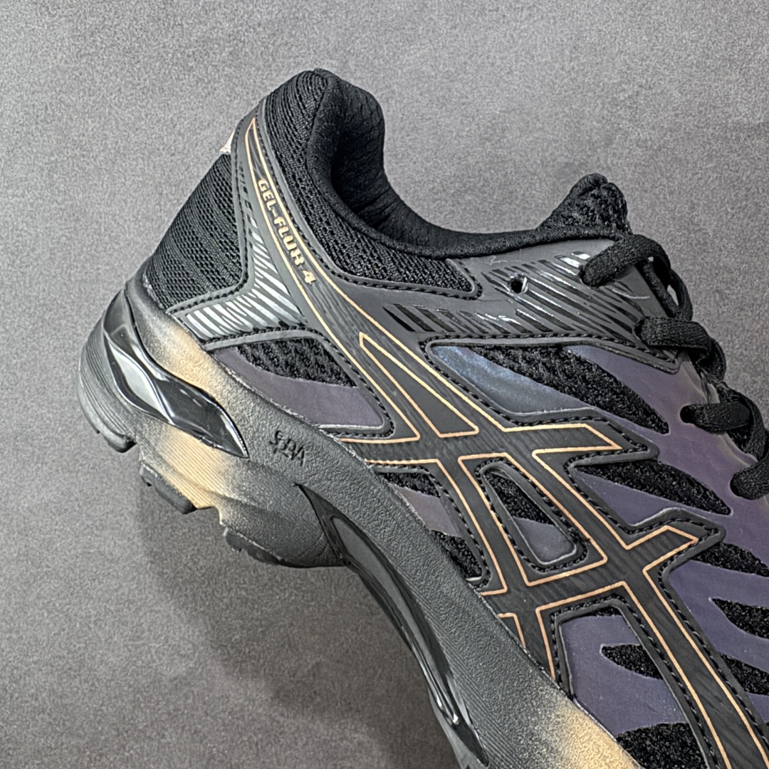 K8版本Asics Gel-flux4 卡其兰 亚瑟士减震防滑运动跑步鞋 1011A614-008