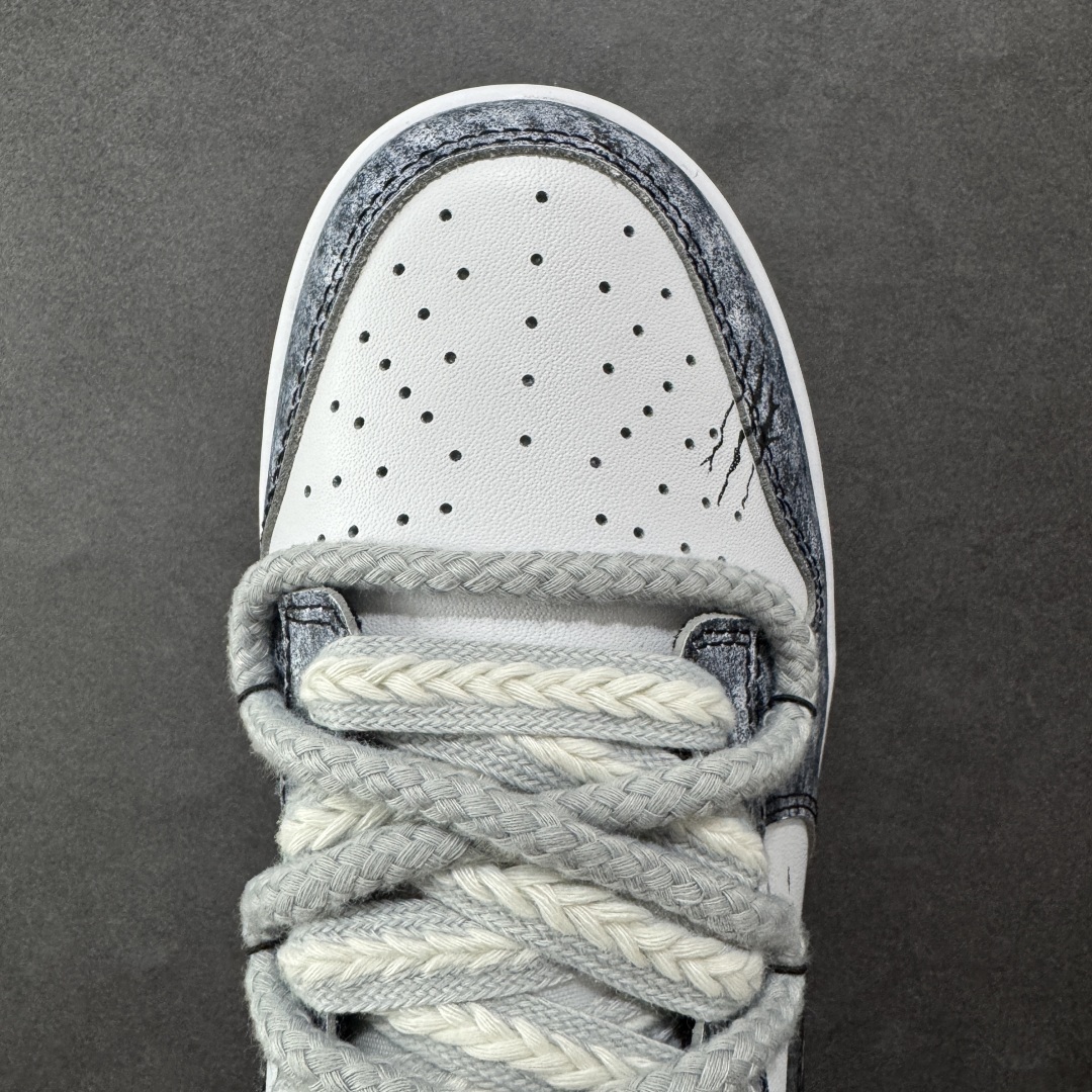  
【YC纯原】弑影灵契Nike SB Dunk Low 熊猫恶作剧-滑行轨迹 绑带 低帮休闲板鞋 DD