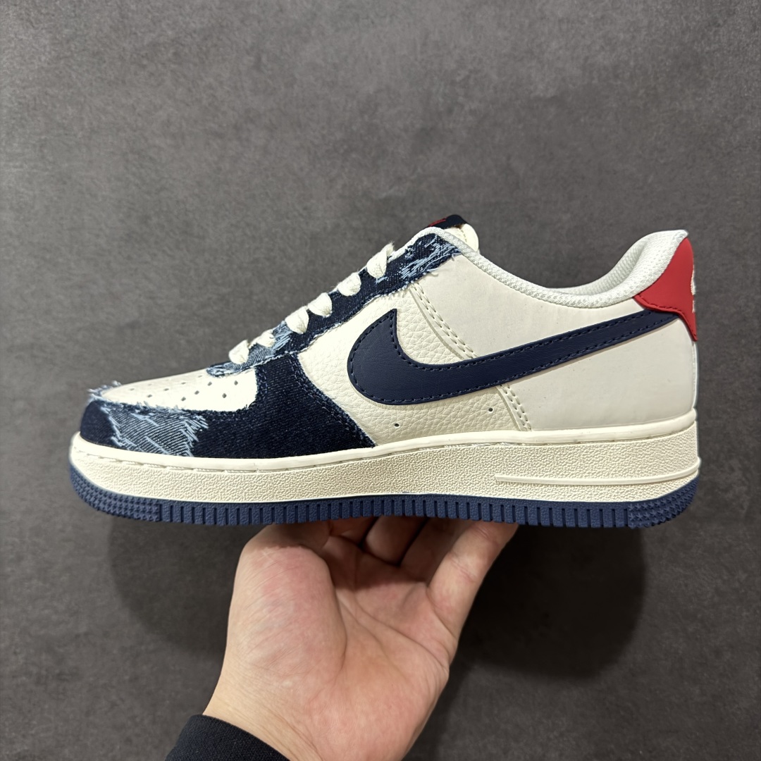 定制版NIke Air Force 1 '07 Low “斯图西联名——做旧牛仔”空军一号 低帮  XS1958-579