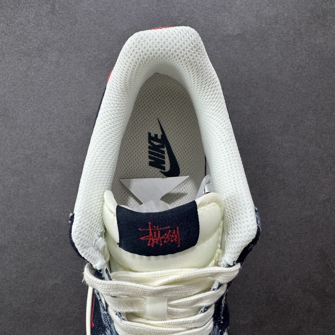 定制版NIke Air Force 1 '07 Low “斯图西联名——做旧牛仔”空军一号 低帮  XS1958-579